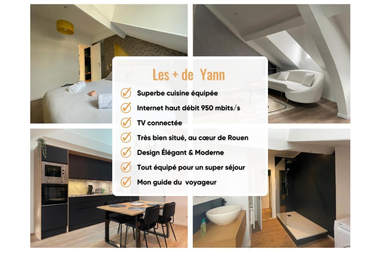 Ferienwohnung Rouen - Bienvenue Chez Fernando Exterior foto